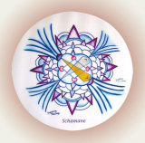 Suldiaa Venus Mandalas - Der Schamane , Ø ca. 9cm